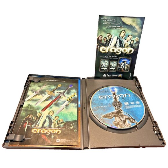 Eragon DVD 2007 Widescreen Edition Disc & Original Case - RARE - Picture 3 of 6